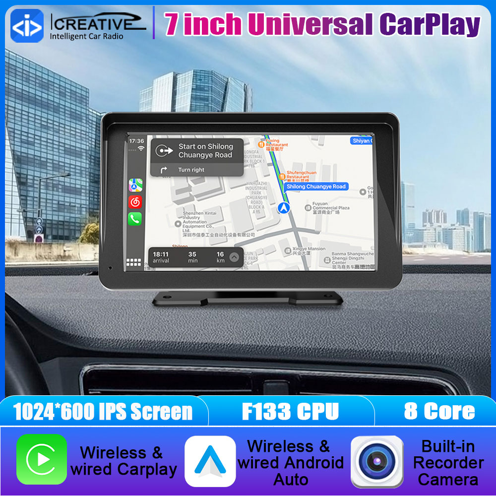 Audio Music Image - 7 inç Kablosuz CarPlay ve Android