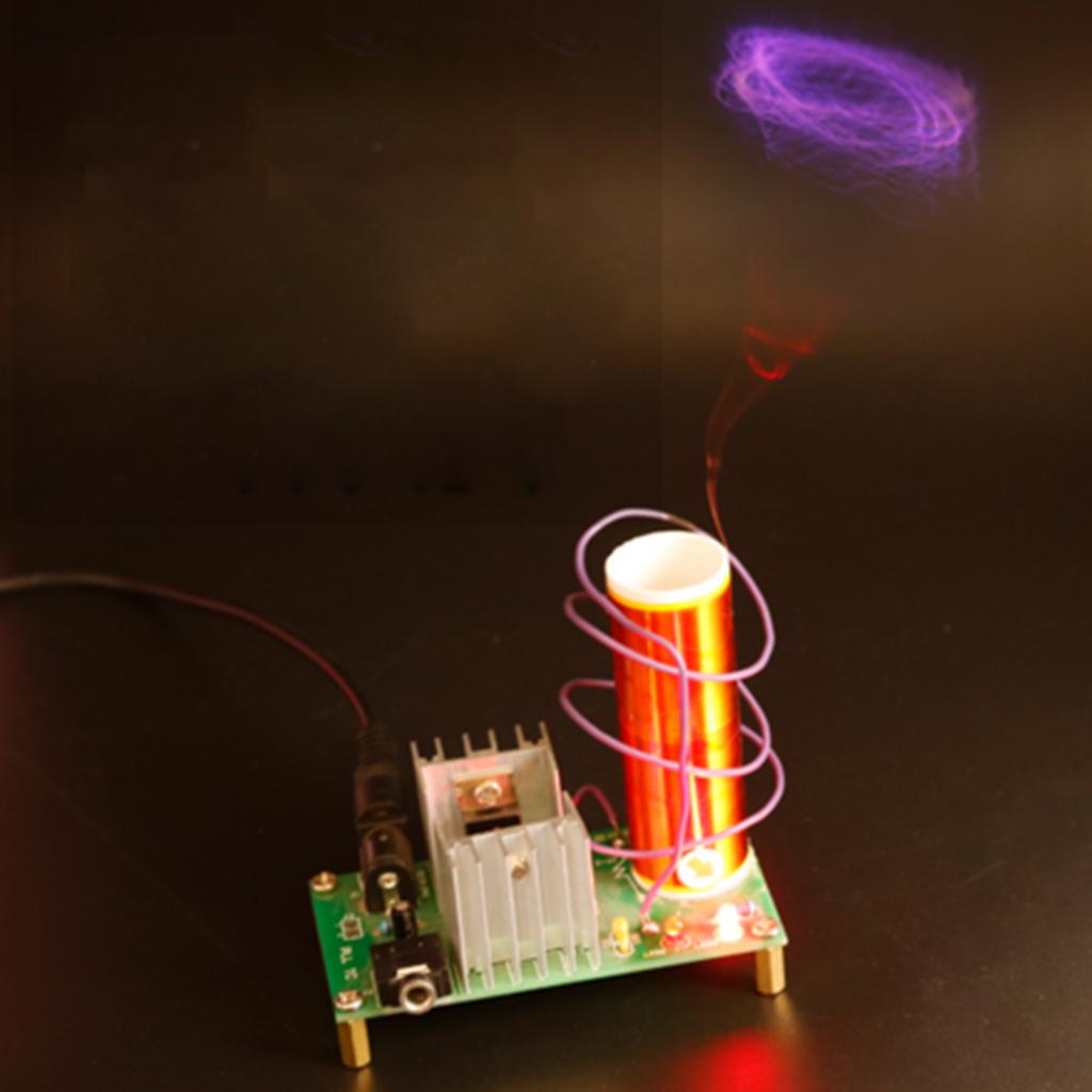 Audio Music Light - Küçük Müzikal Tesla Bobini Plazma Hoparlör
