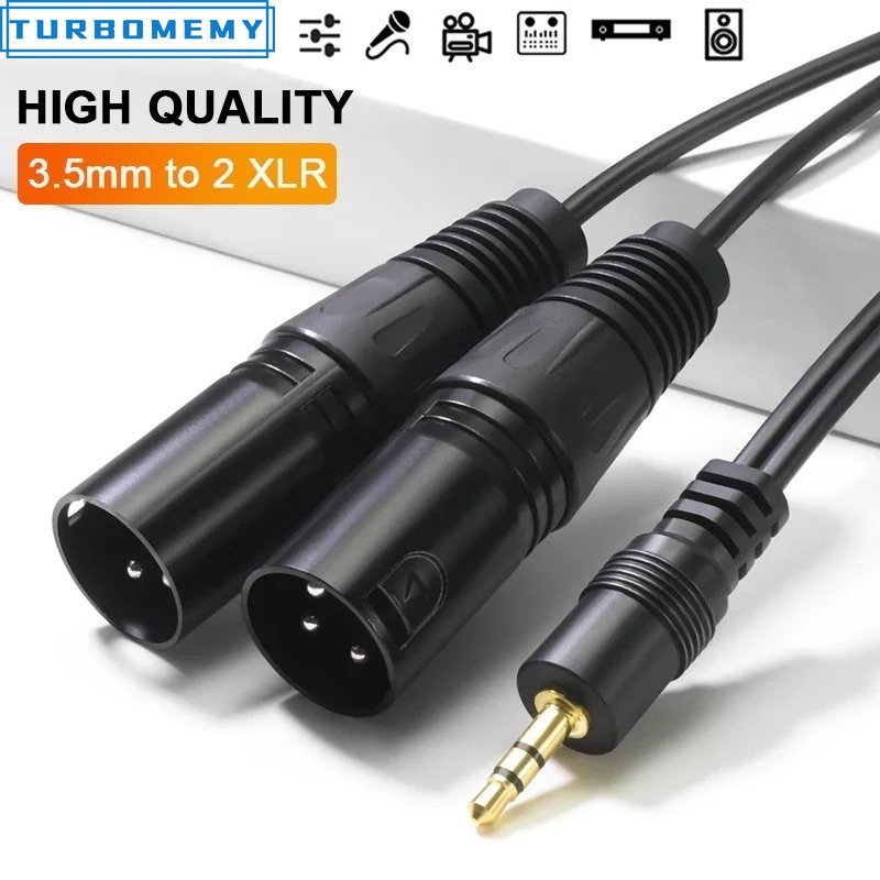 Cable Xlr Balanced - XLR - 3.5mm Ses Kablosu Mikrofon