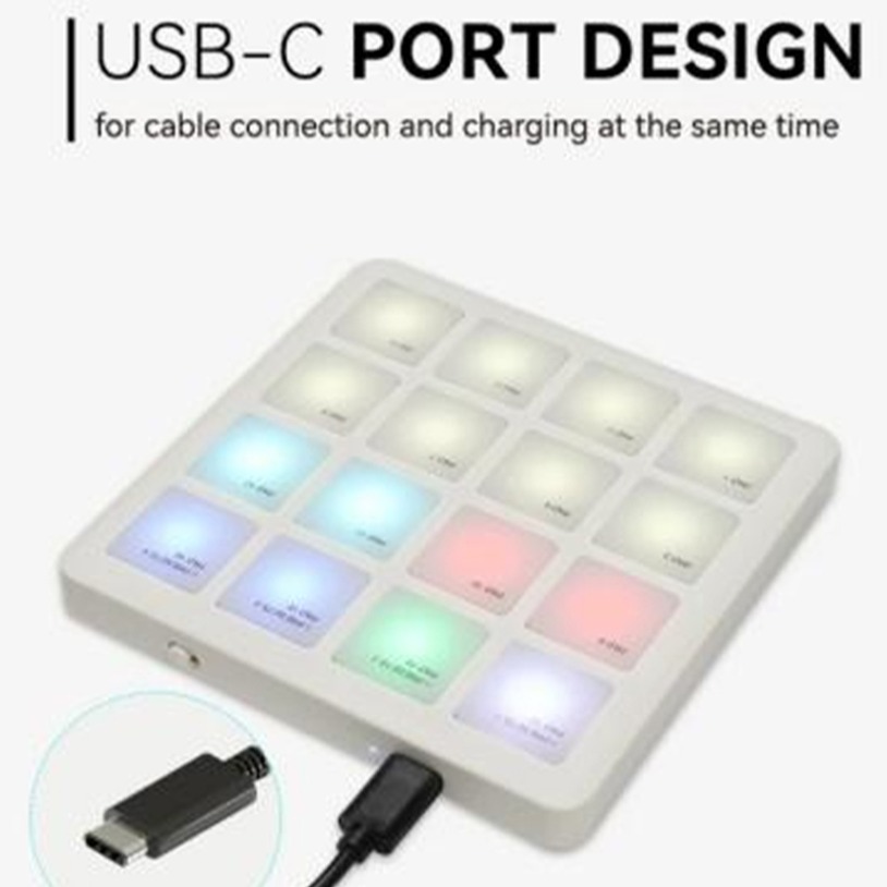 Midi Controller Pad - SMC-PAD Cep Tipi MIDI Kontrol Cihazı,