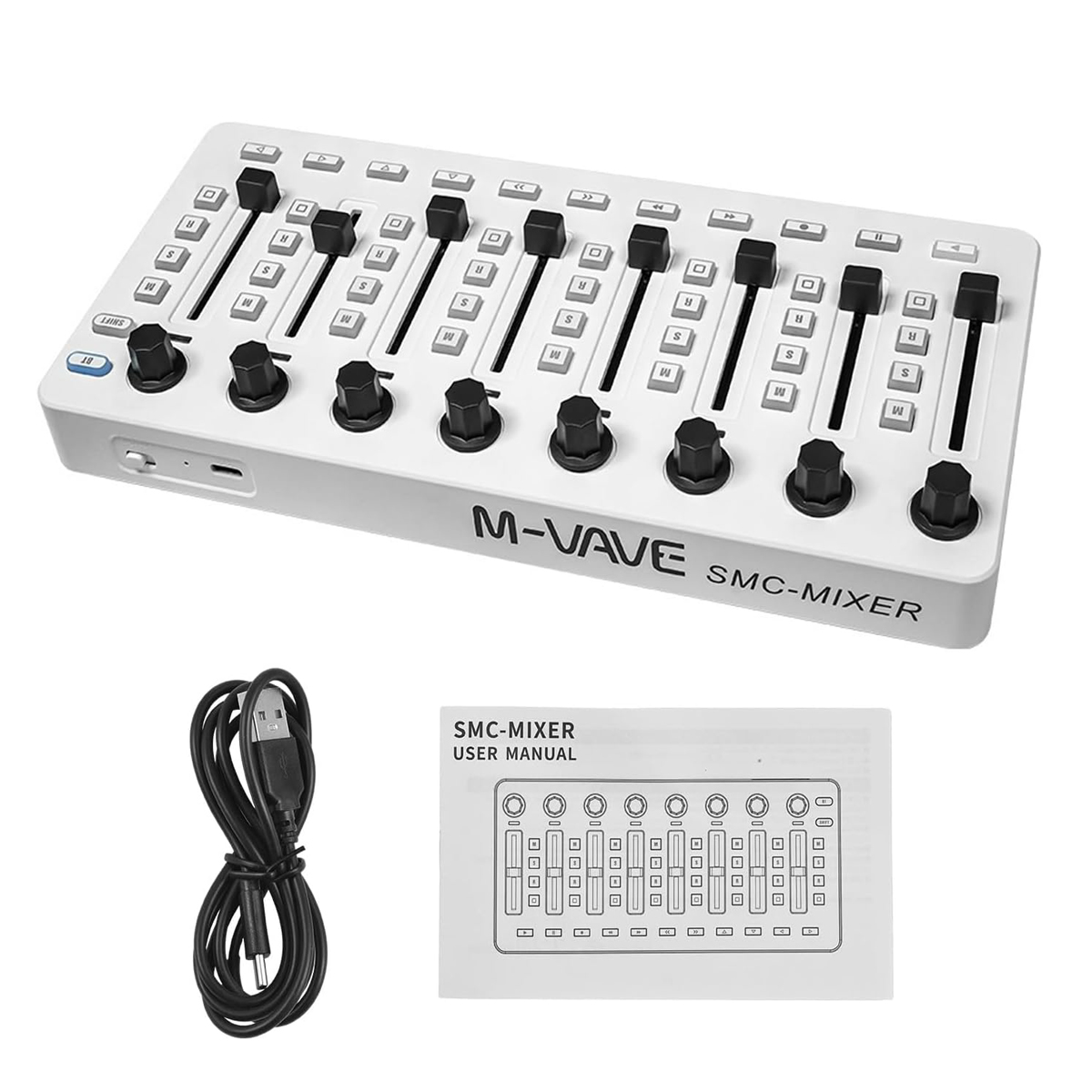Midi Controller Pad - M-VAVE SMC-Mixer Kablosuz MIDI Denetleyici, 43