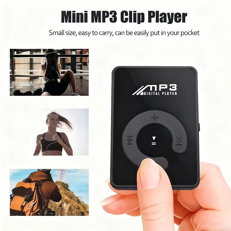 Audio Music App - Taşınabilir Mini Klipsli MP3 Çalar Müzik