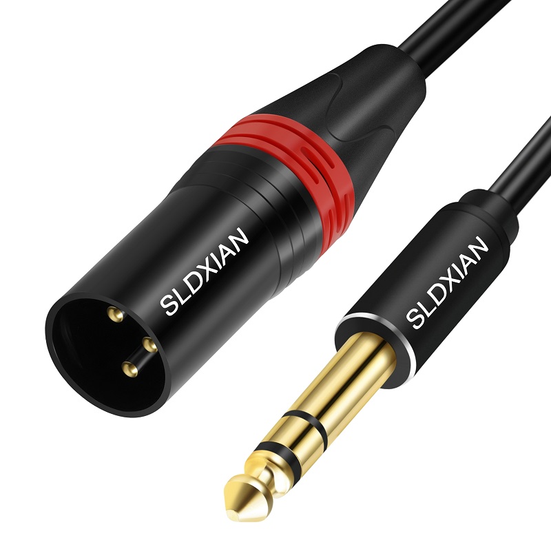 Cable Xlr Balanced - 1/4 İnç TRS - XLR Erkek