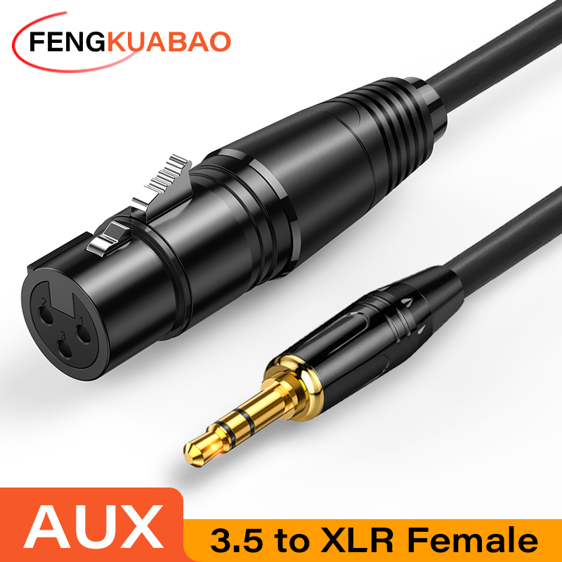 XLR AUX 3.5mm Jack Ses Kablosu - Cable Xlr Balanced incelemesi ve fiyatı