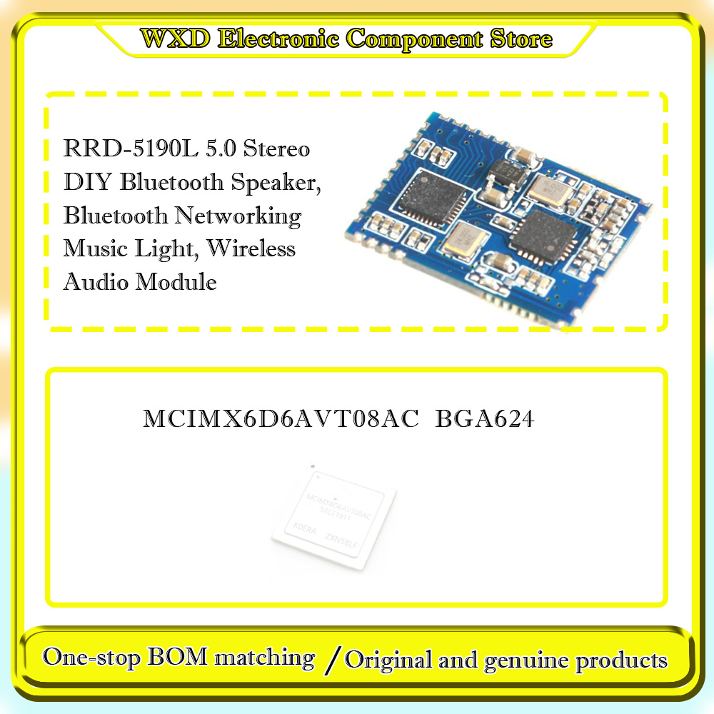MCIMX6D6AVT08AC AD 10AC AD RRD - Audio Music Logo incelemesi ve fiyatı