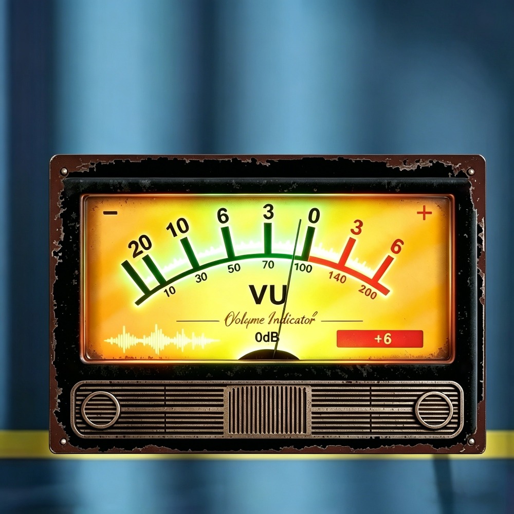 Retro VU ses seviyesi gösterge - Audio Music Logo incelemesi ve fiyatı