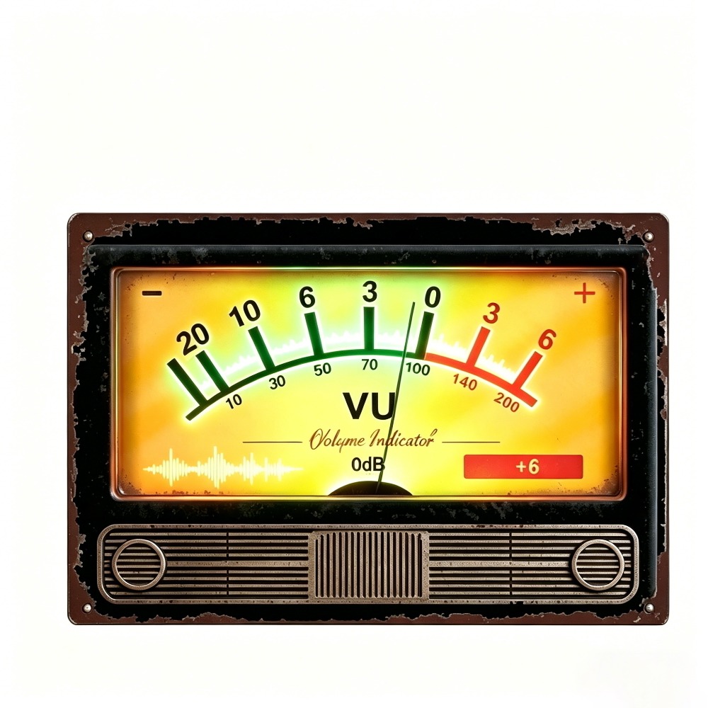 Retro VU ses seviyesi gösterge - Audio Music Logo incelemesi ve fiyatı