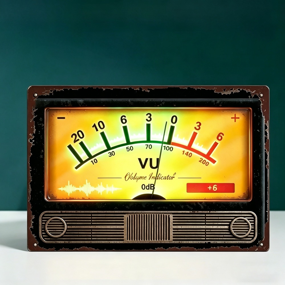 Retro VU ses seviyesi gösterge - Audio Music Logo incelemesi ve fiyatı