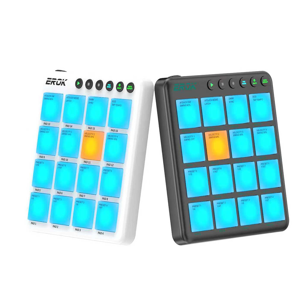EROK Kablosuz 16 Pad MIDI Kont - Midi Controller Pad incelemesi ve fiyatı