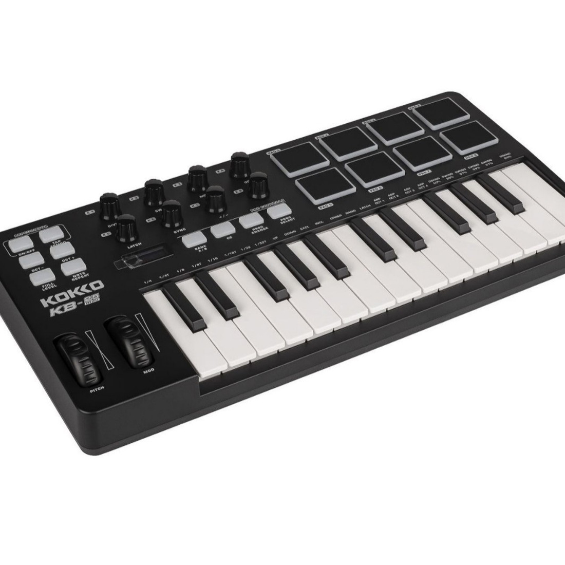 25 Tuşlu MIDI Kontrol Klavyesi - Midi Controller Pad incelemesi ve fiyatı