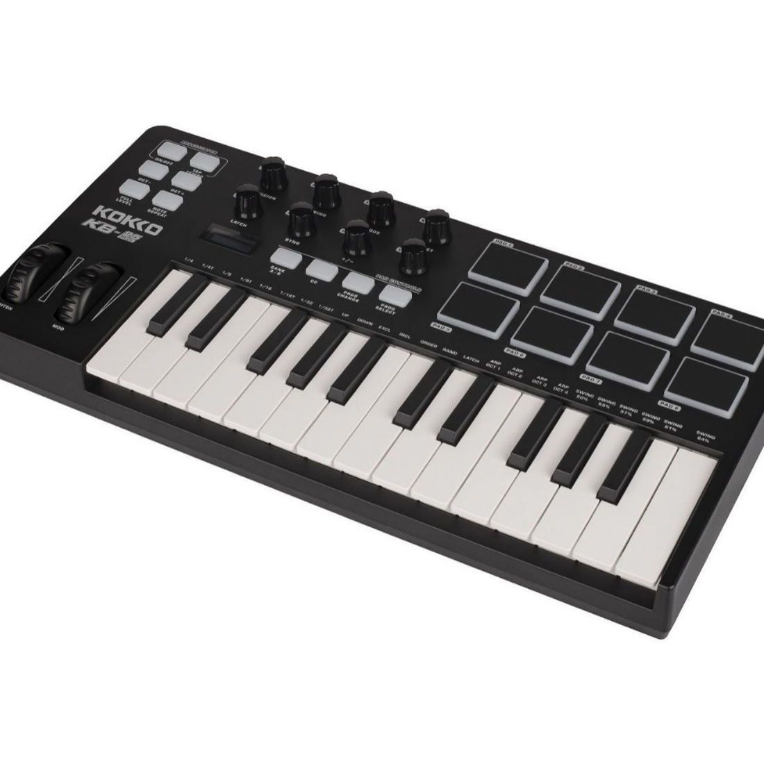 25 Tuşlu MIDI Kontrol Klavyesi - Midi Controller Pad incelemesi ve fiyatı