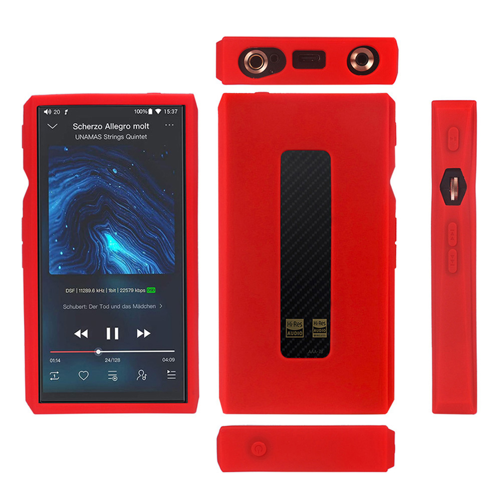 Yumuşak silikon koruyucu kapak - Audio Music App incelemesi ve fiyatı