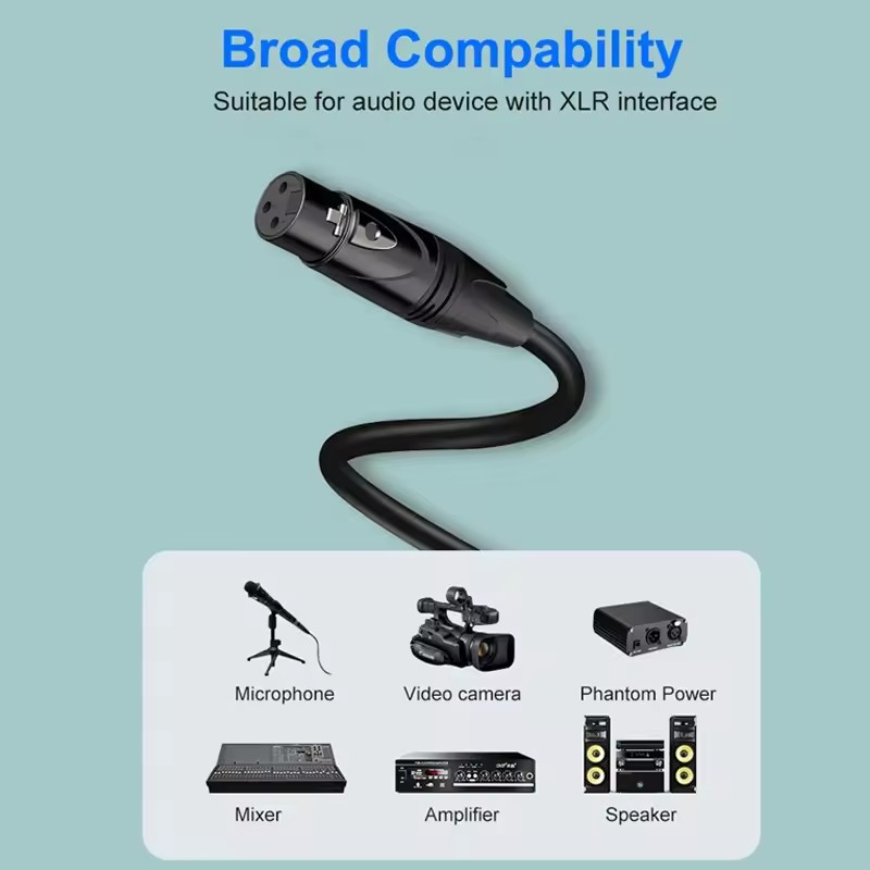 3Pin XLR Kablo Ses Hattı XLR E - Cable Xlr Balanced incelemesi ve fiyatı