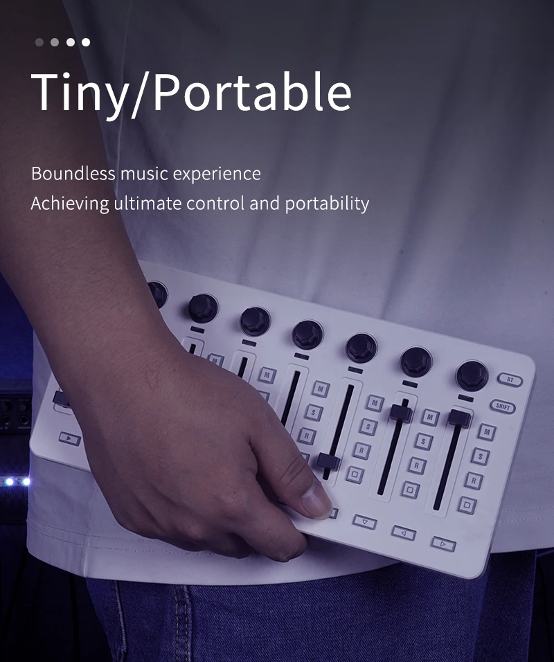 M-VAVE SMC-Mixer Kablosuz MIDI - Midi Controller Pad incelemesi ve fiyatı