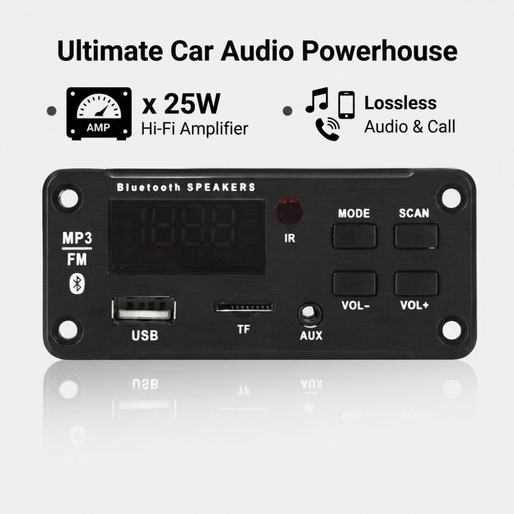 50W Amplifikatör Bluetooth MP3 - Audio Music App incelemesi ve fiyatı