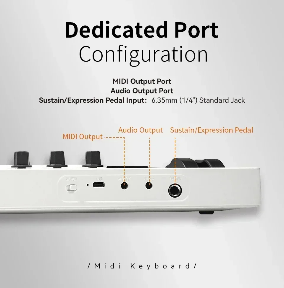 M-VAVE SMK-37 PRO MIDI Kontrol - Midi Controller Pad incelemesi ve fiyatı